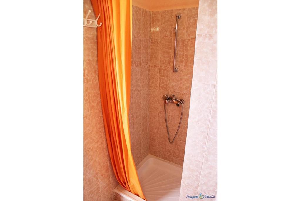 Studio Apartment In Pisak With Sea View, Balcony, Air Conditioning, Wi-Fi Extérieur photo